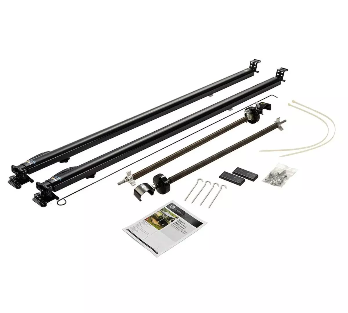 Lippert Components 434717 Solera Classic (68"-81") Awning Arm Full Set, Black
