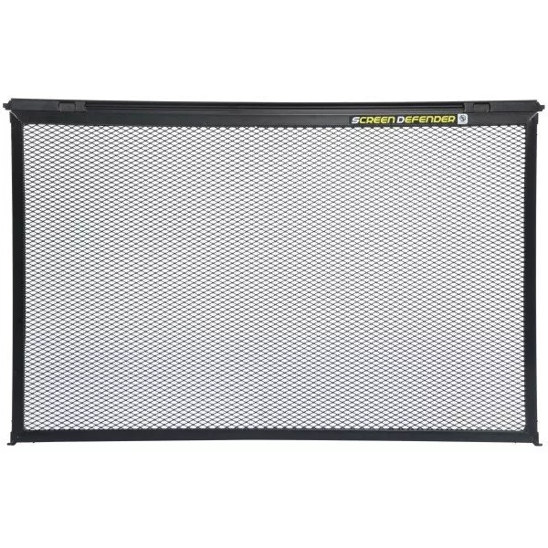 Lippert Components 859794 - Black 30'' Mesh Screen Defender RV Entry Door Screen Protector