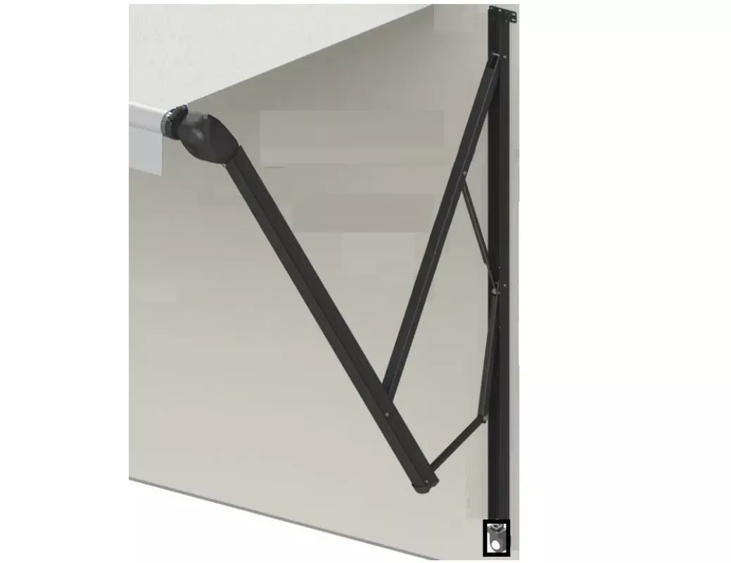 Lippert Components V000452897 Awning Arm Full Set, Black 63"