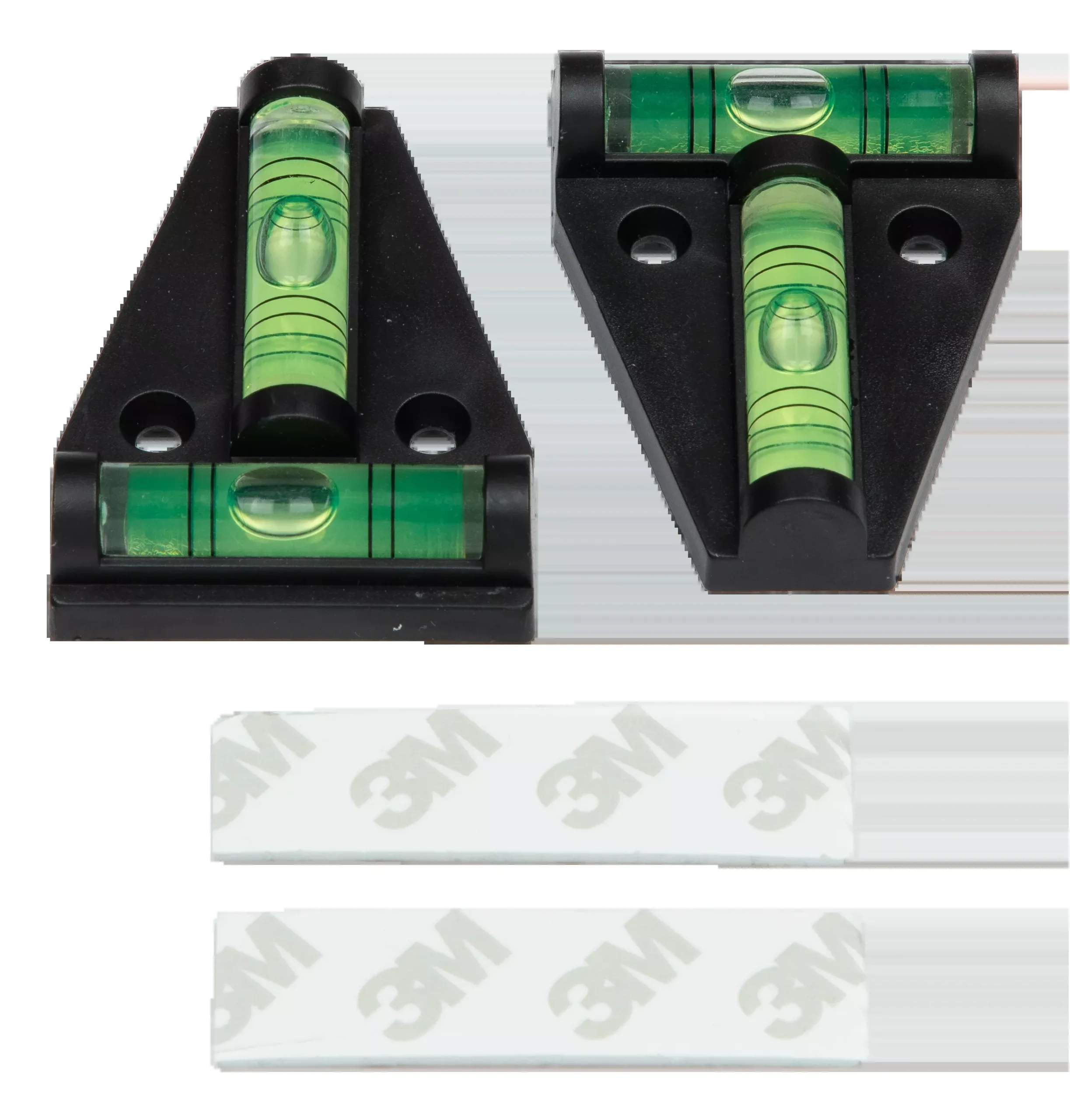 Lippert™ - Cross Check Magnetic Bubble Levels - Dual-Plane Vials - Includes 2 Levels - #2024121199