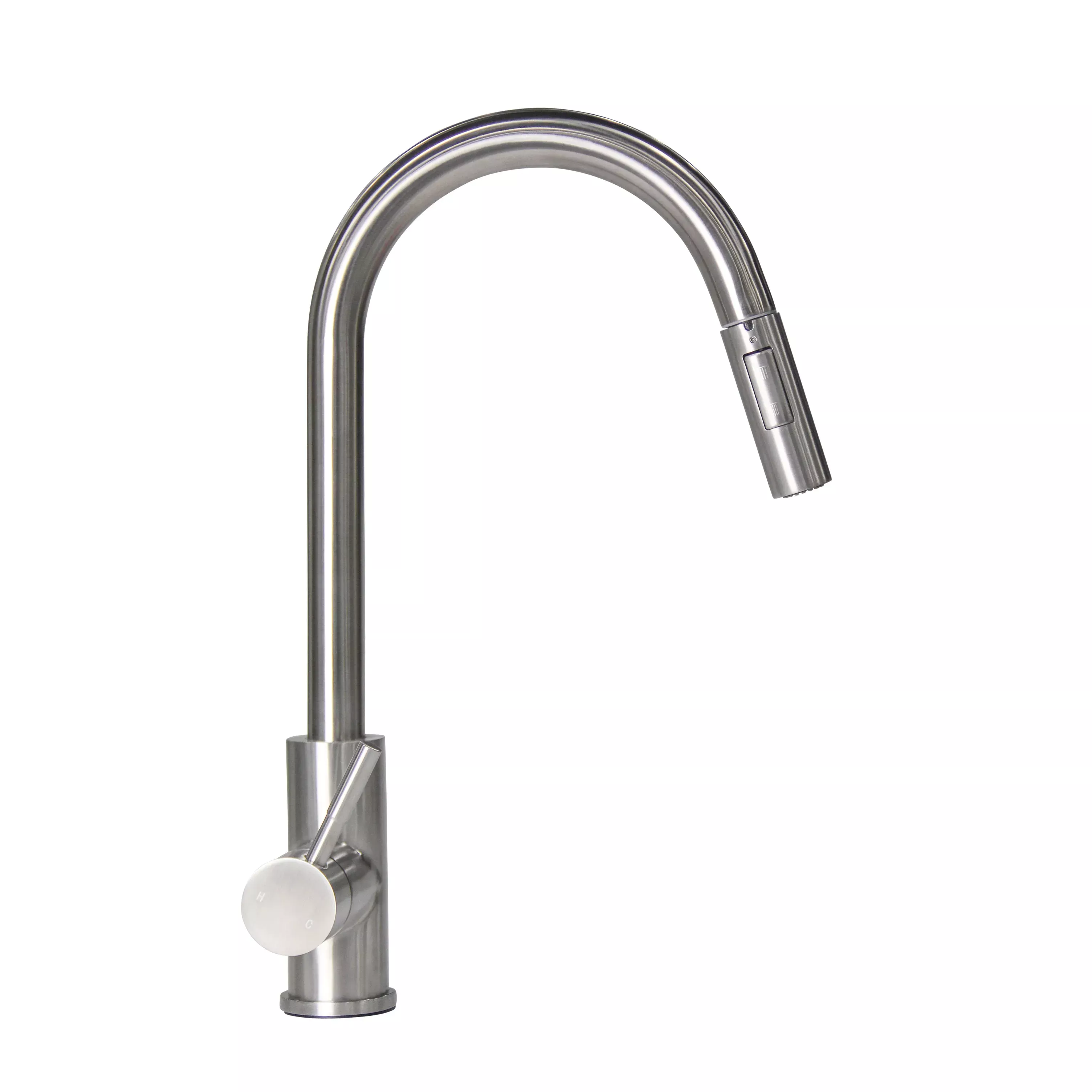 Lippert Flow Max Bullet Pull-Down Kitchen Faucet - Stainless Steel