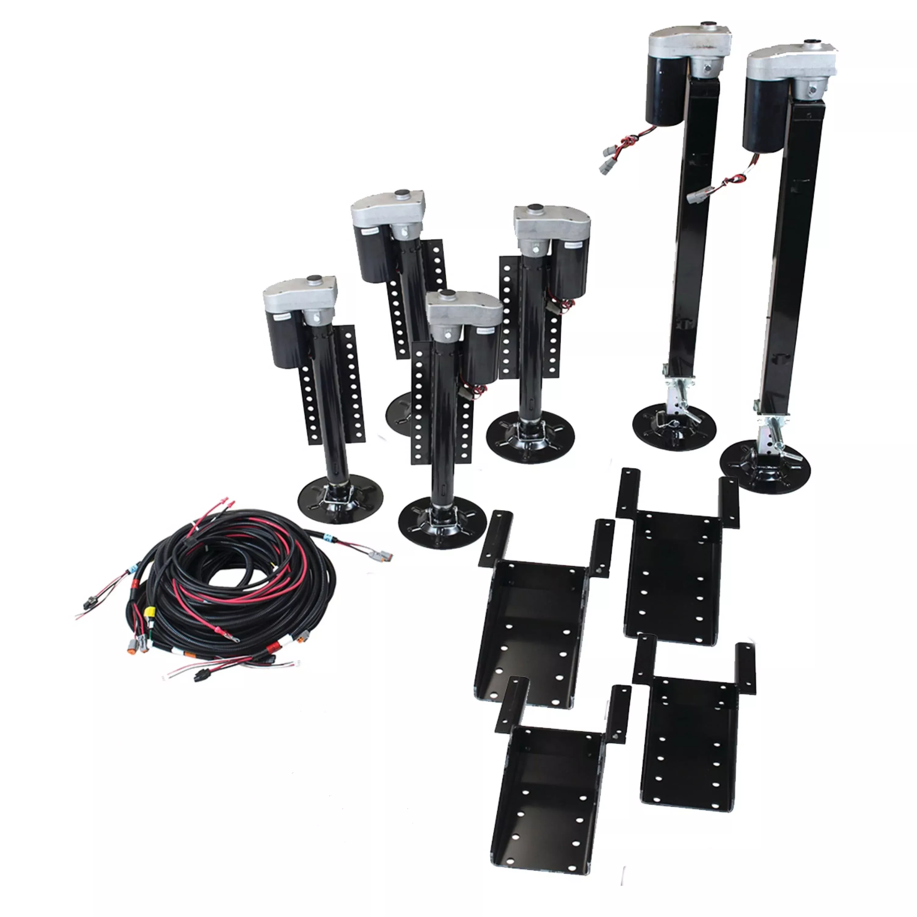 Lippert Ground Control 6-Point Automatic 5Th Wheel RV Leveling System #675817