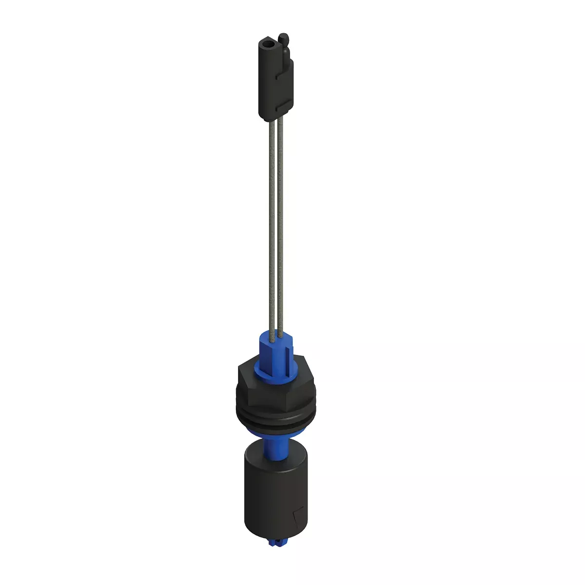 Lippert - Horizontal Fluid Sensor (Trailer Connector With Blue Float) - Power Gear Leveling