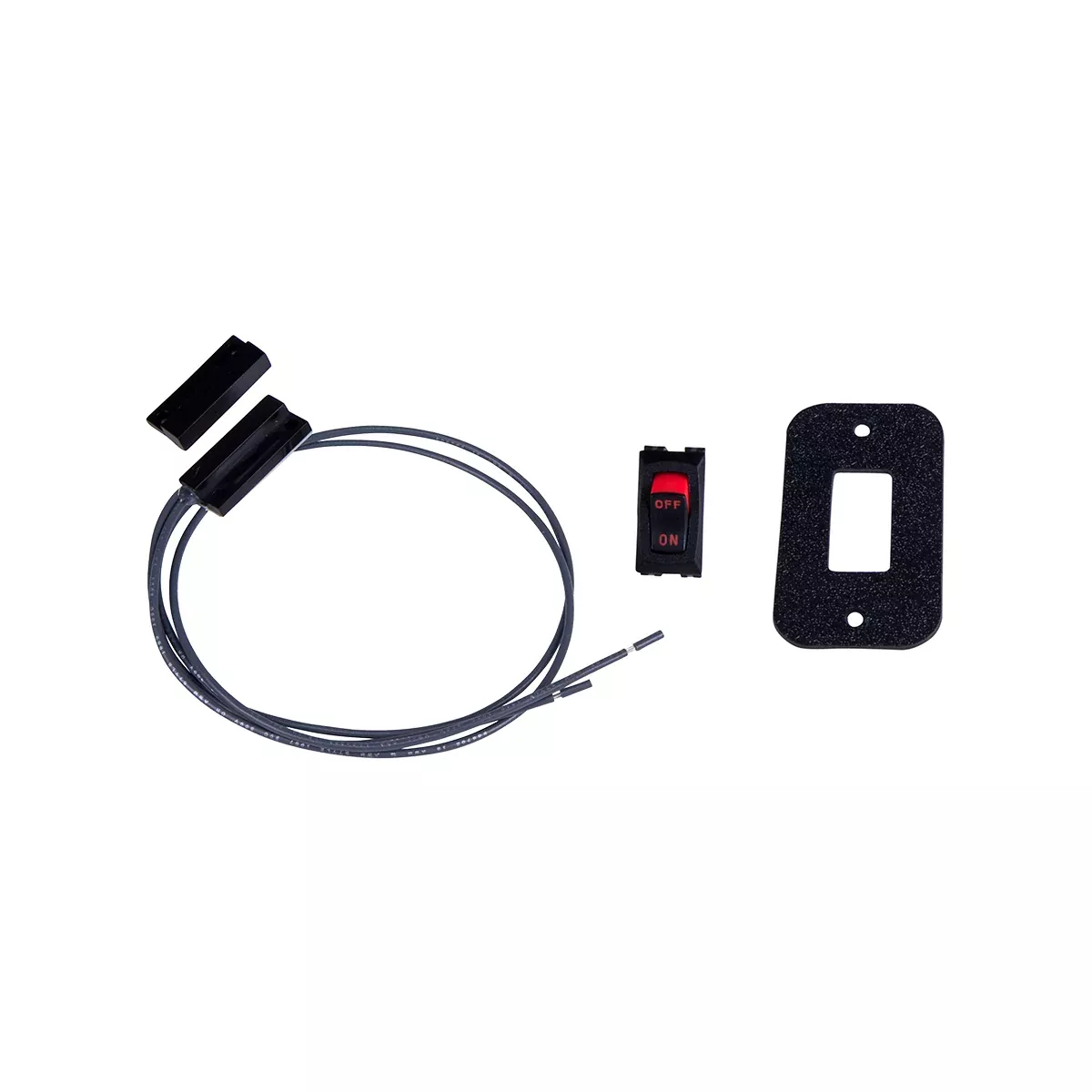 Lippert - Kwikee Magnetic RV Door Switch Kit - Black