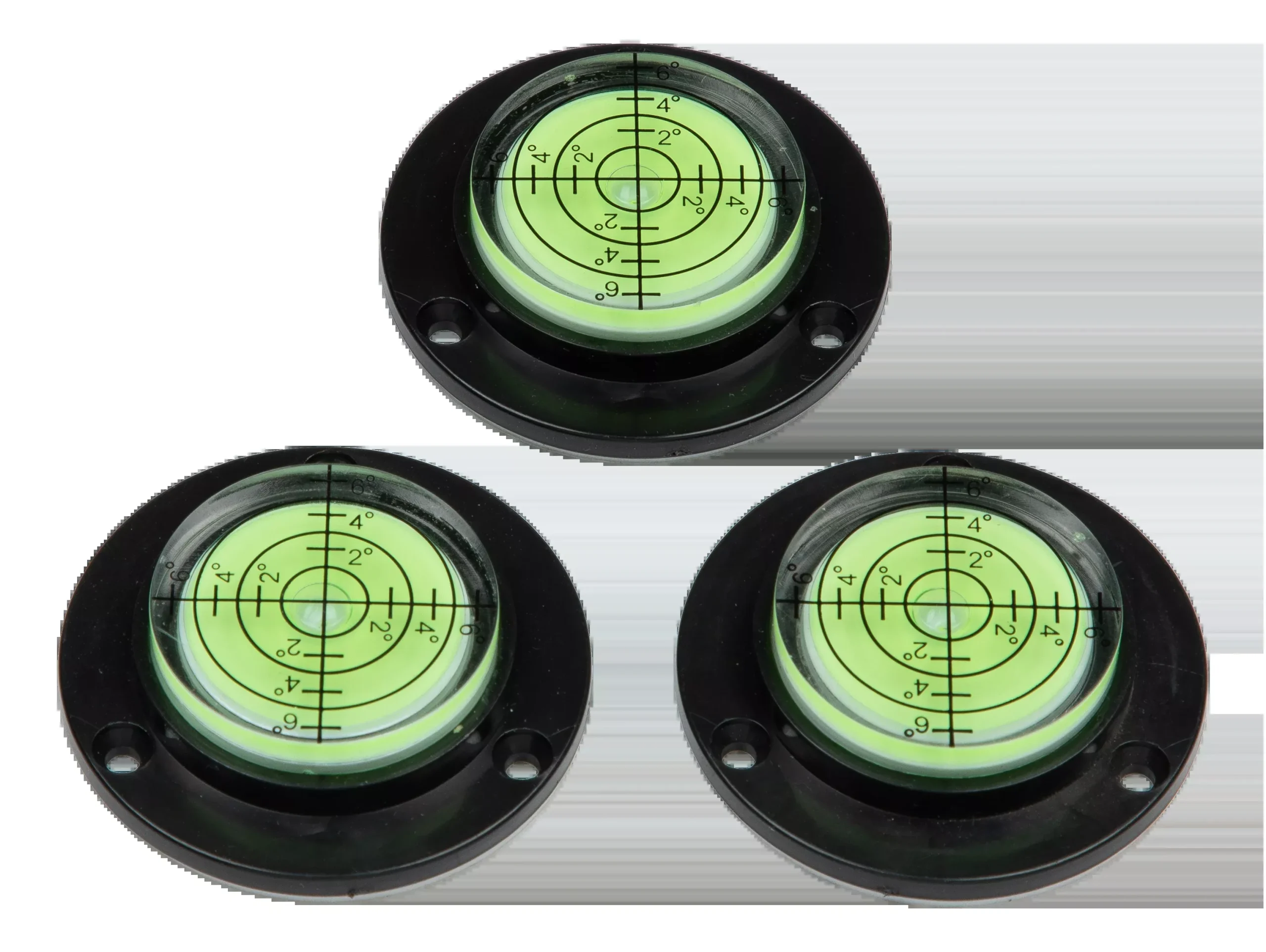 Lippert™ - Round Bubble Levels - 3-Level Accuracy - Durable Acrylic/ABS Construction - #2024121200