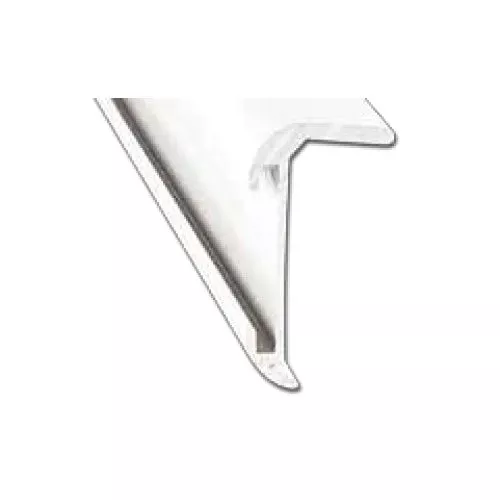 (LTL) AP Products 021-85001-16 Insert Corner Molding Trim Roof 16' (Single) - White