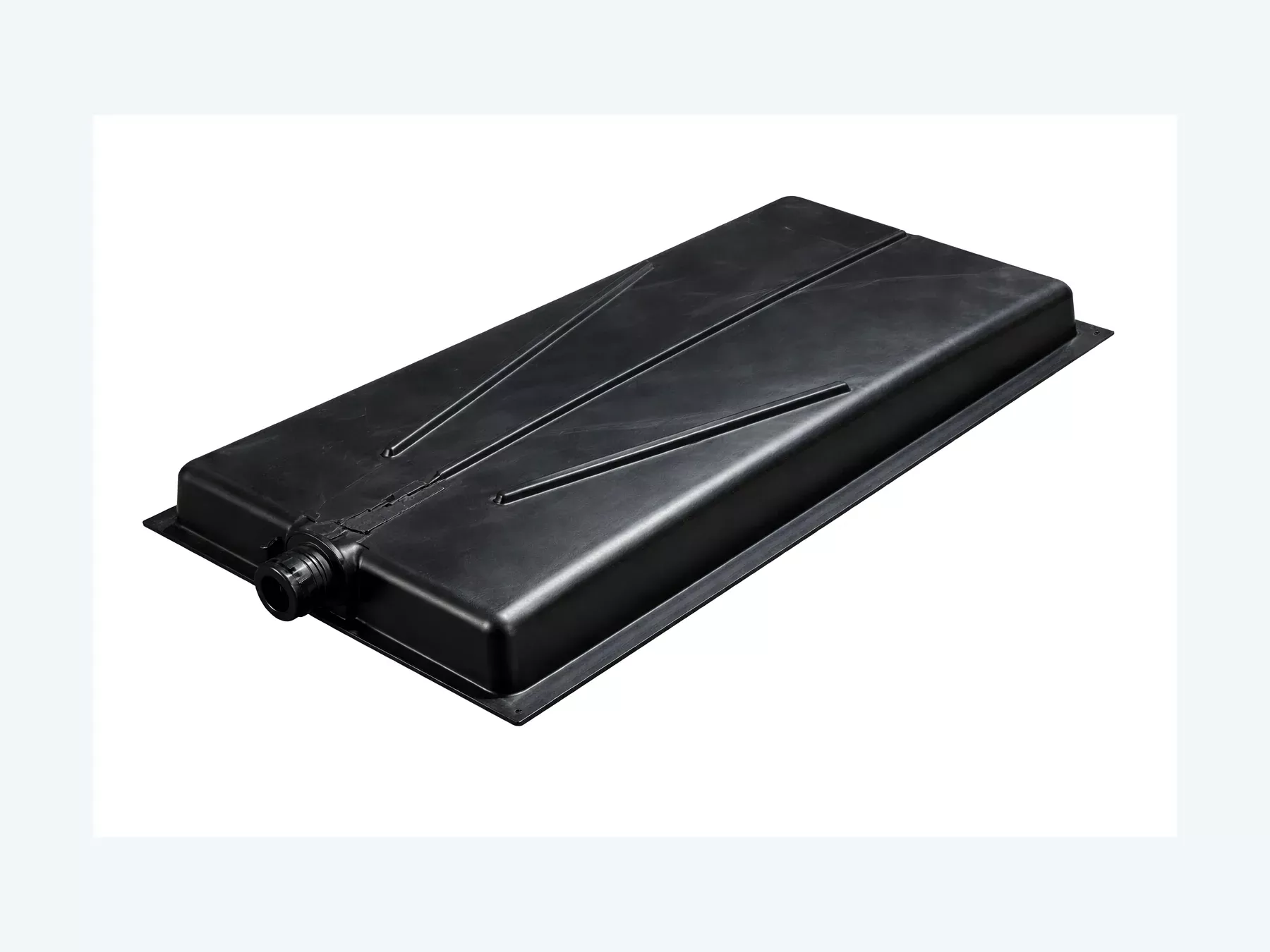 MAKS Holding Tank 59 X 28.5 X 8 - 42 Gallons - Side Right Hand Drain - Blank Tank