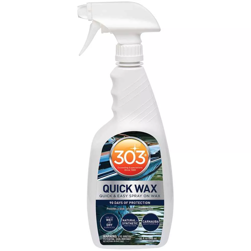 Marine Quick Wax w/Trigger Sprayer - 32oz