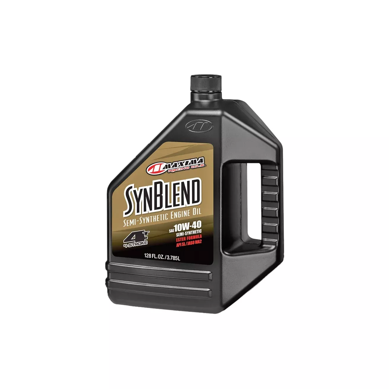 MAXIMA SYNTHETIC BLEND MOTOR OIL 4T 10W40 1GAL 4/CASE - 78-9873