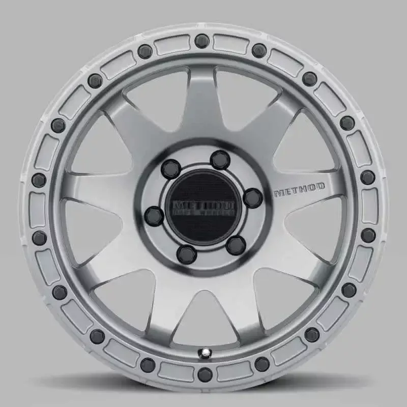 Method MR317 18×9 +3mm Offset 6×5.5 106.25mm CB Matte Titanium Wheel