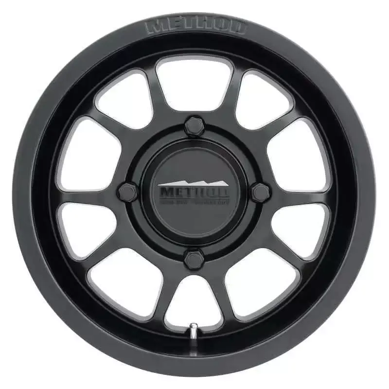 Method MR409 15×10 5+5/0mm Offset 4×156 132mm CB Matte Black Wheel