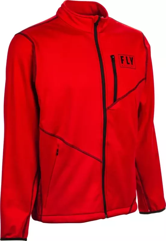 Mid Layer Jacket Red Xl