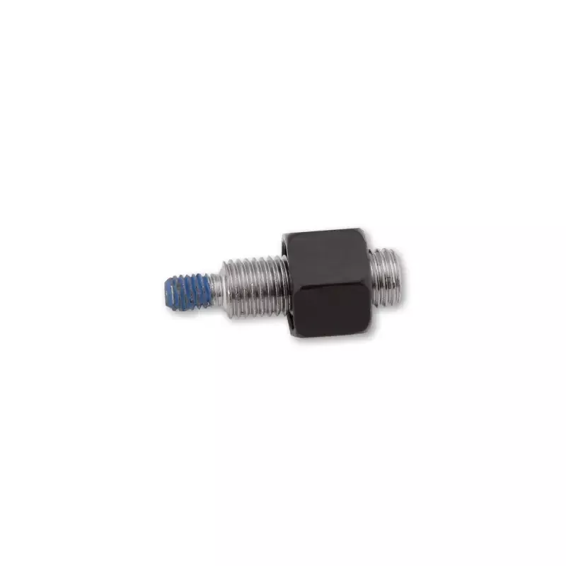Mirror Adapter Each Black M10x1.25 To M6 Right Thread