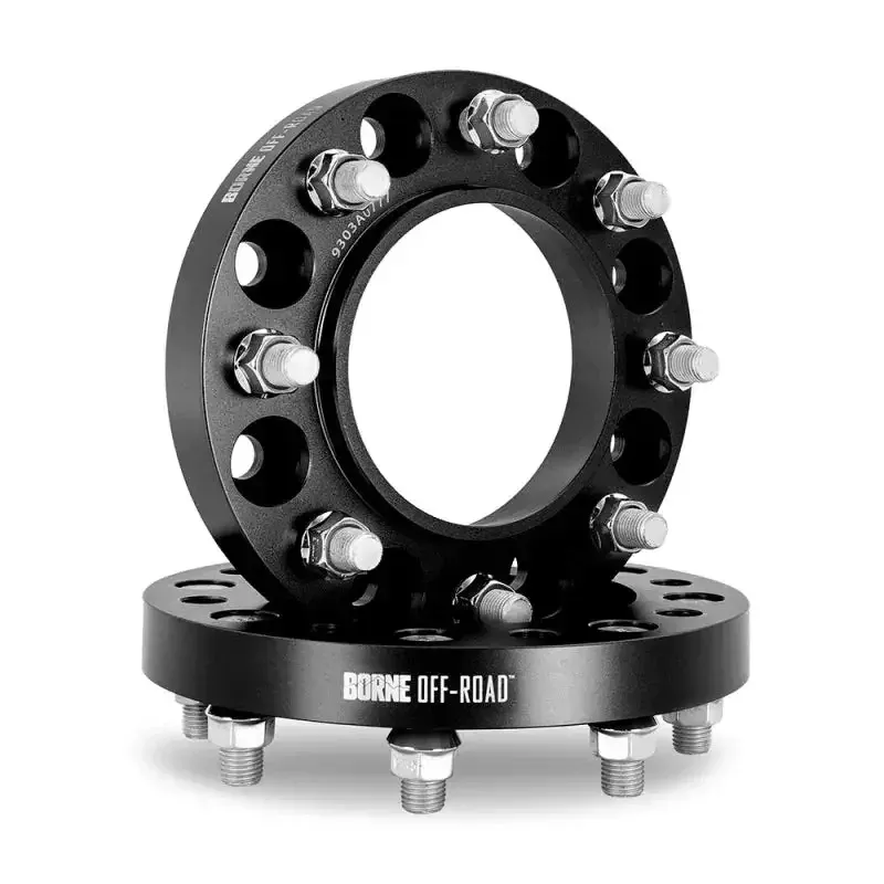 Mishimoto Borne Off-Road Wheel Spacers 8×165.1 116.7 25 M14 Black
