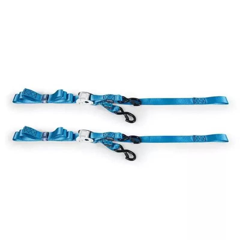 Mishimoto Cam Buckle Tie-Down Kit (2-Pack) Blue