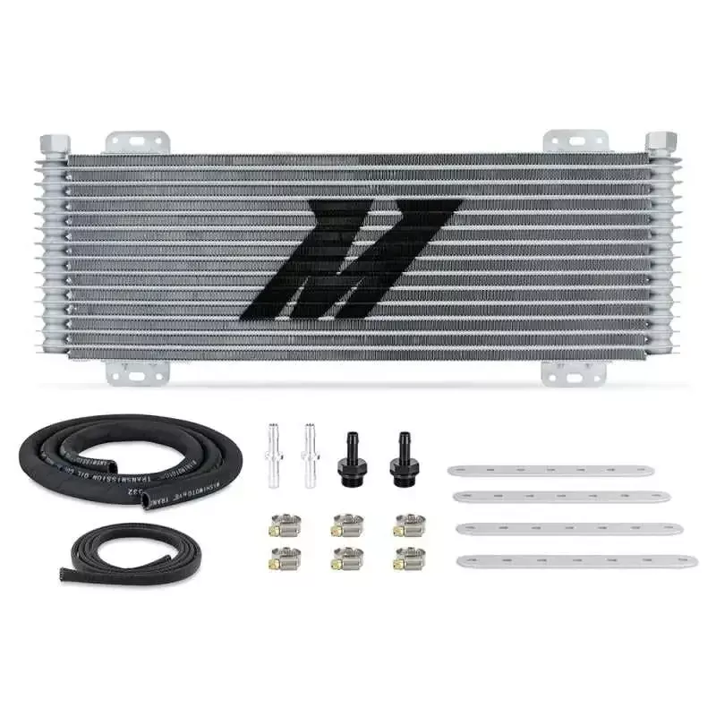 MMTC-SP-13SL Mishimoto 13-Row Stacked Plate Transmission Cooler – Silver