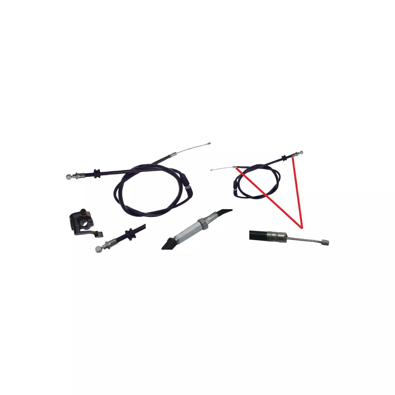MOGO PARTS THROTTLE CABLE T3 31" - 609-2137