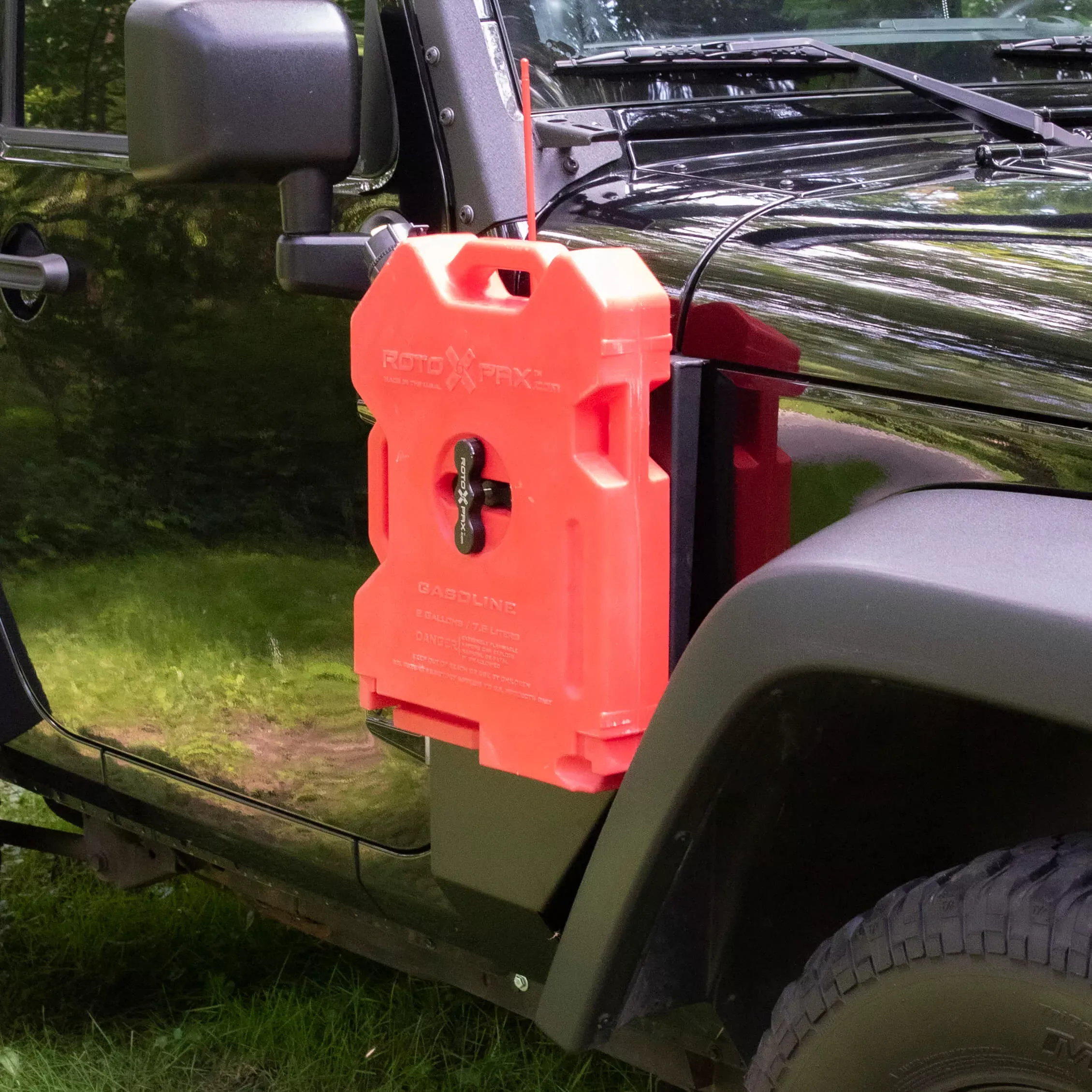 MORryde JP54-014 Jeep Wrangler JK Side Mount Passenger Side for Rotopax fuel –