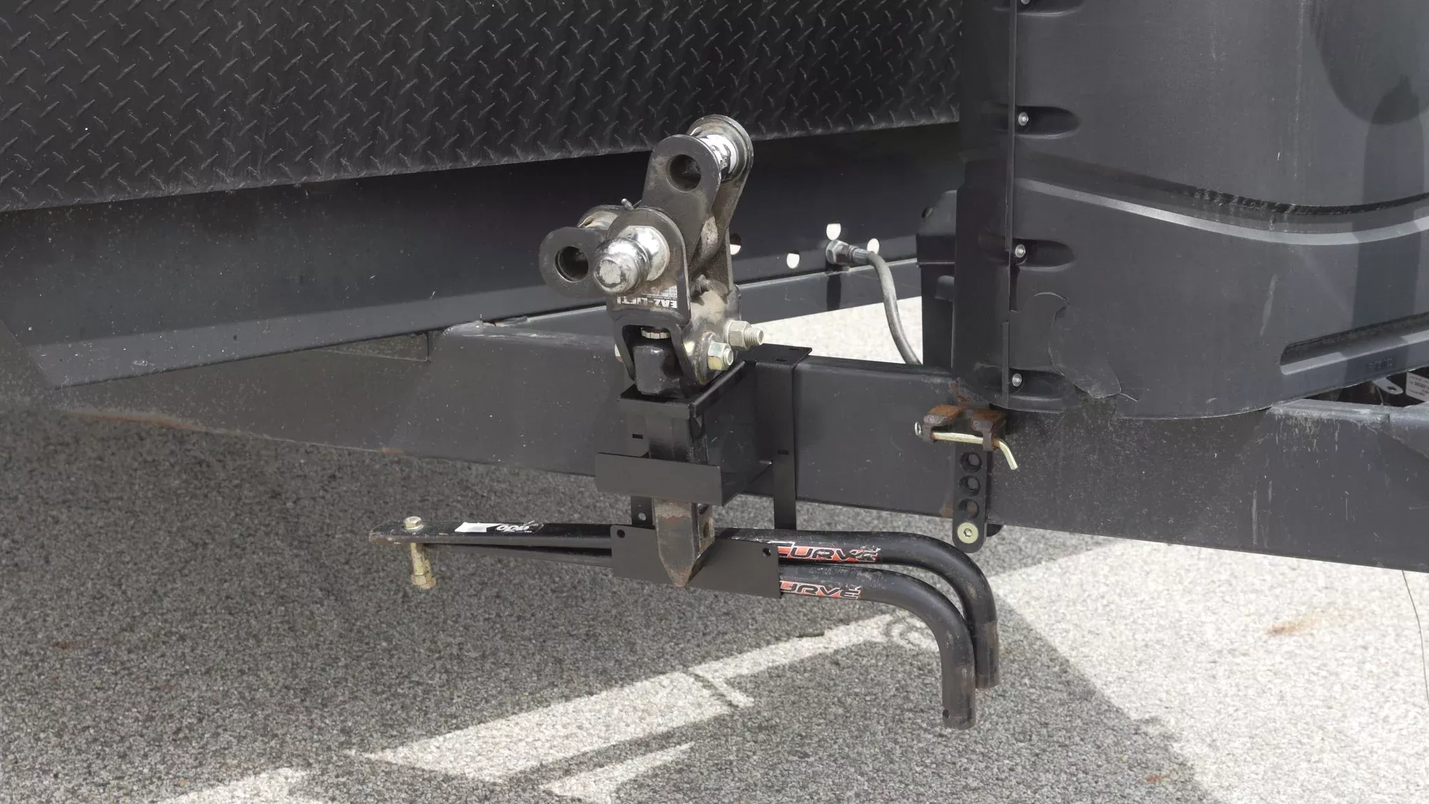 MORryde SP54-185 Removable Storage Bracket for Weight Distribution Hitches - RV Hitch Storage Solution