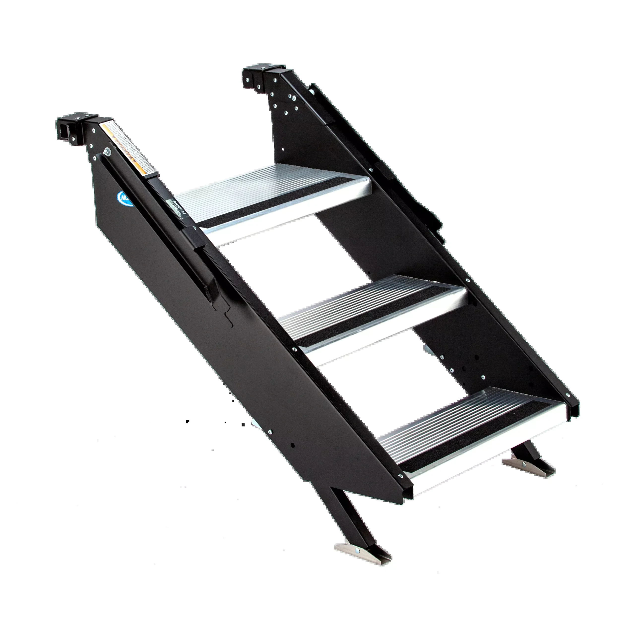 MORryde - StepAbove Front Mounted Patio Entry Step - 3 Step - 500 lbs Capacity - STP-219 - 48" L x 27" W x 12" H