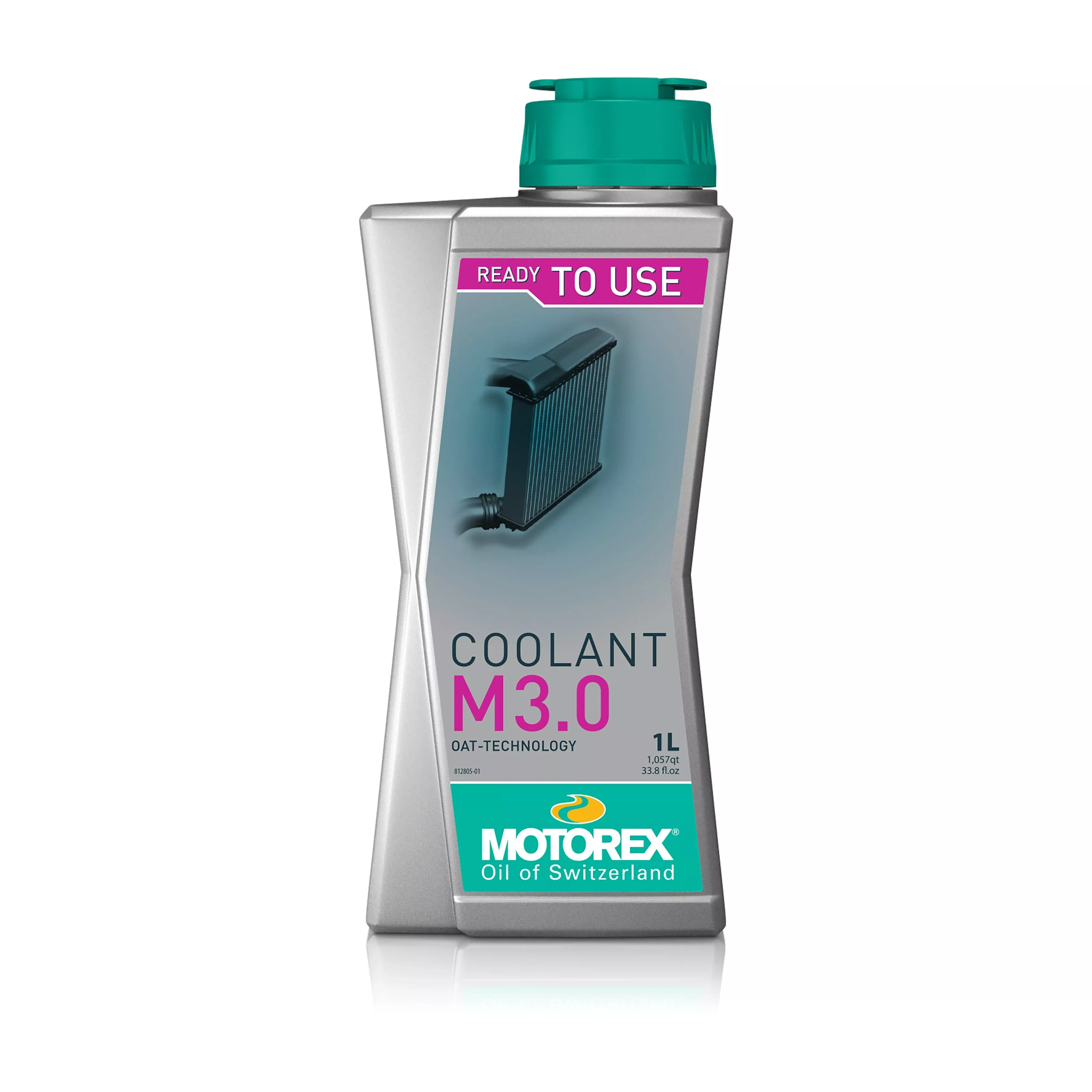 MOTOREX COOLANT M3.0 READY TO USE 1LT 10/CASE - 580-1350