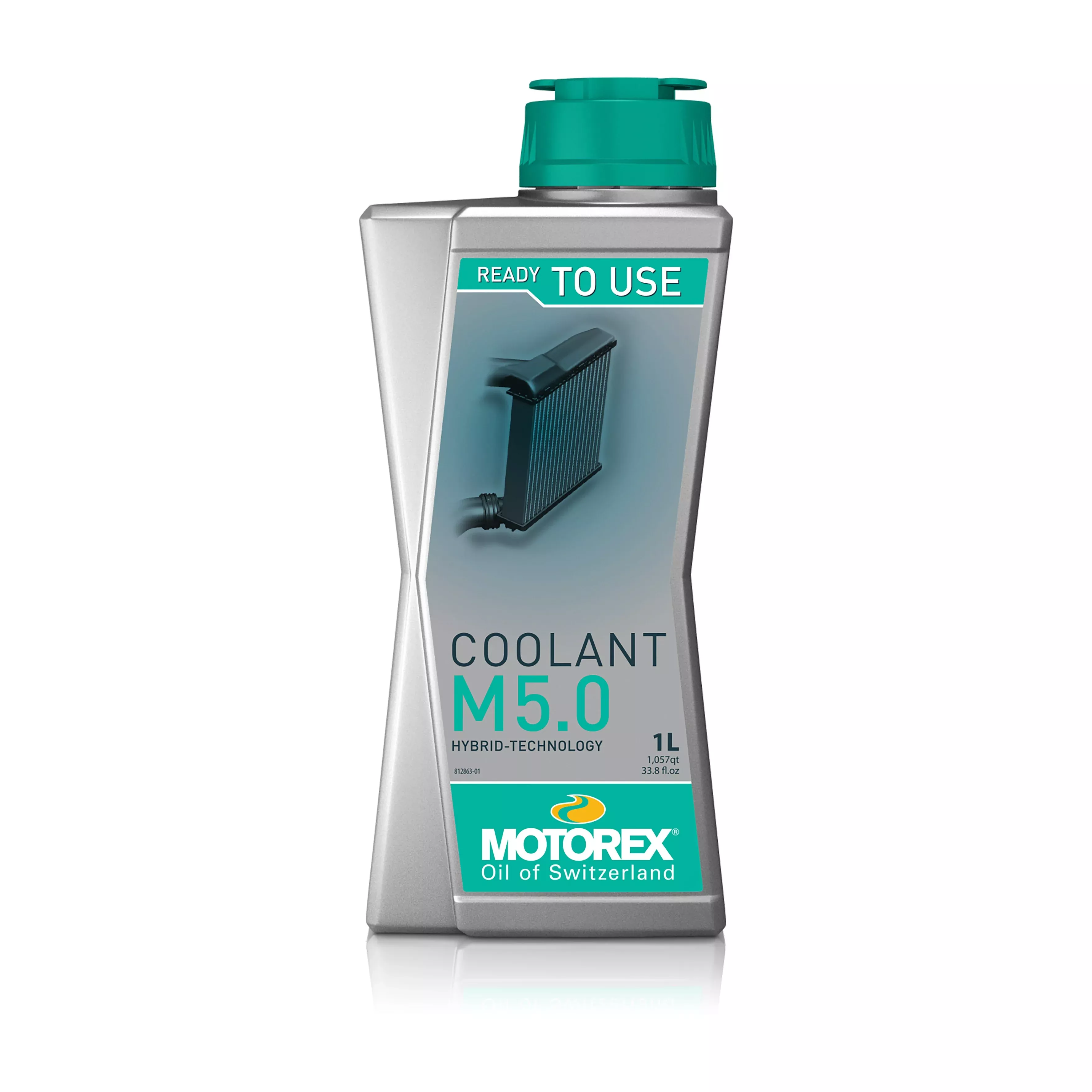 MOTOREX COOLANT M5.0 READY TO USE 1L (10/CASE SOLD EA) - 580-1355