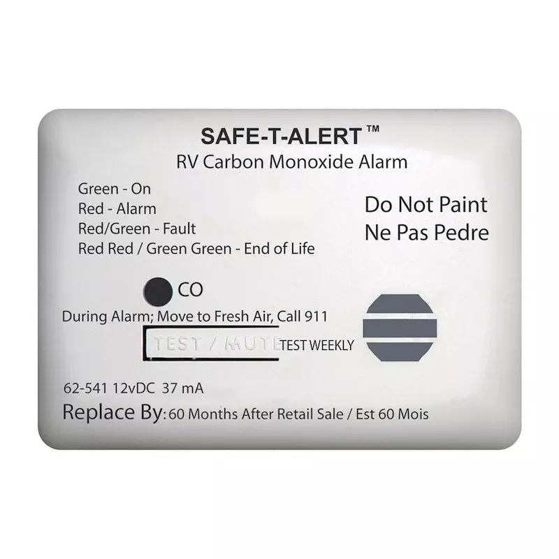 MTI Industries | Mini CO Alarm | Surface Mount | 62-541-WT | White