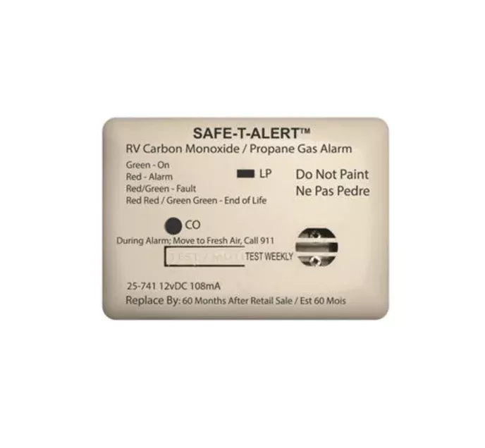 MTI Industry 25-741-WT Carbon Monoxide/ Propane Leak Detector