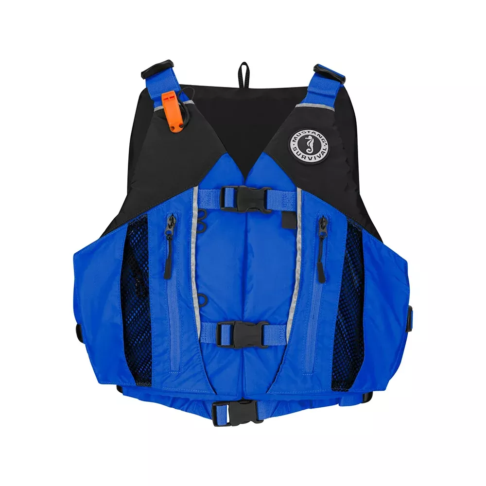 Mustang MV807002-863-M/L Solaris Foam Life Vest – M/L – Blue/Black