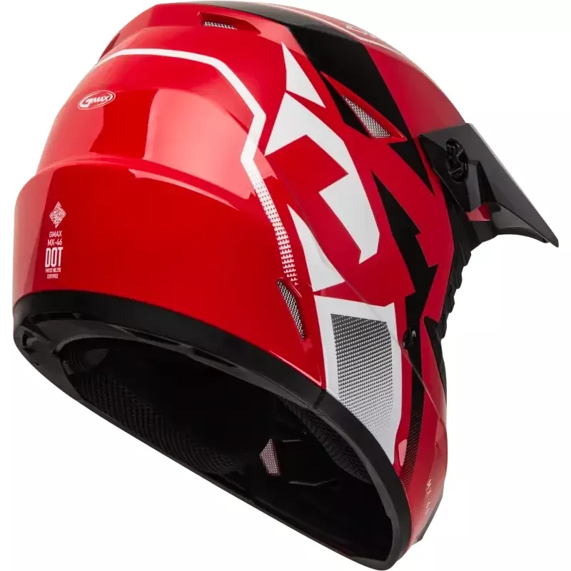 Mx 46 Compound Helmet Red/Black/White 2x