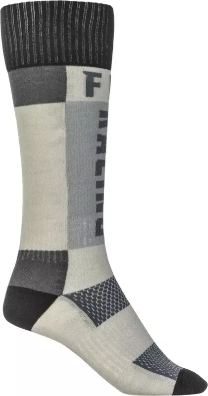 Mx Socks Thick Grey/Black Lg/Xl