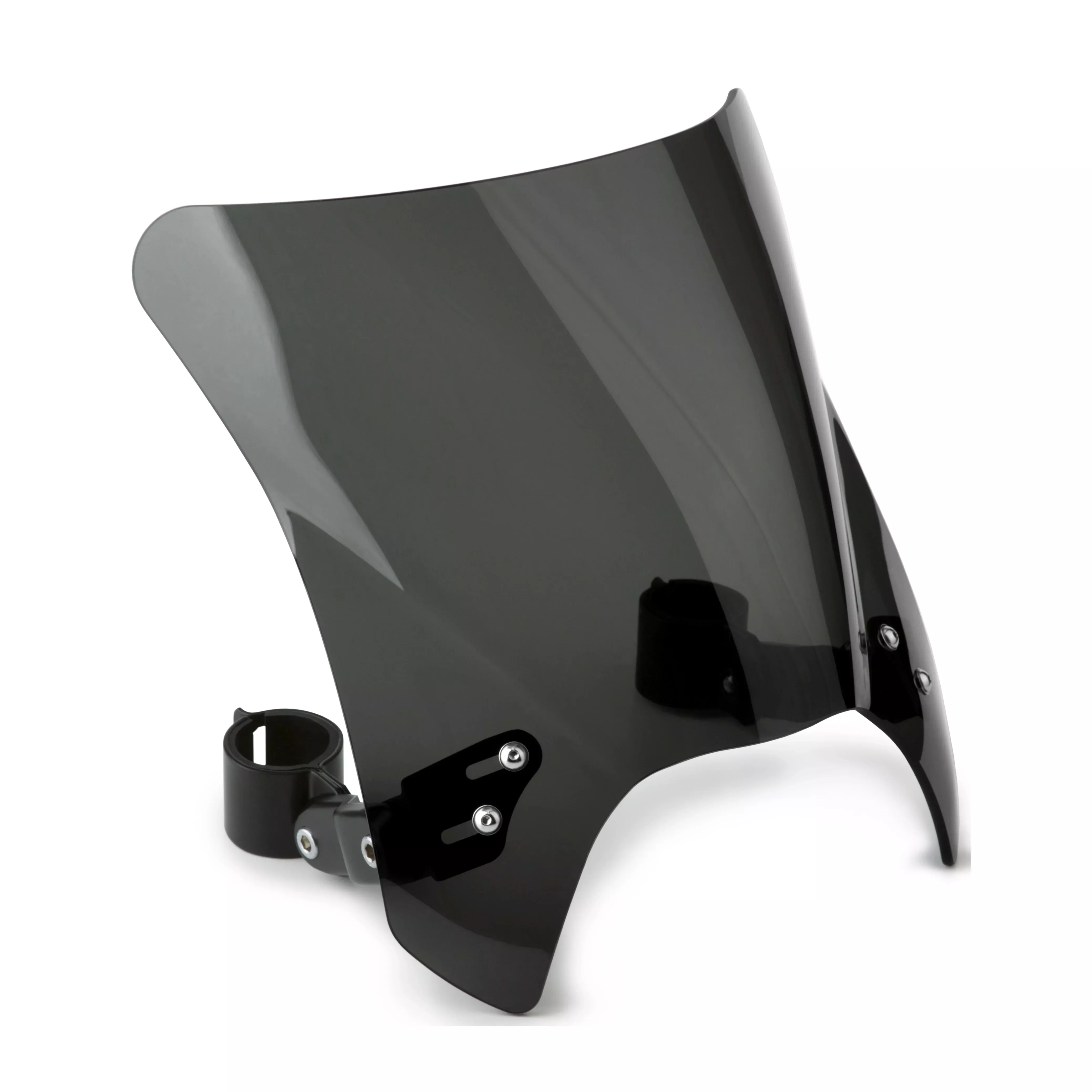 NATIONAL CYCLE MOHAWK WINDSHIELD DARK TINT BLACK HARDWARE - 562-2850B