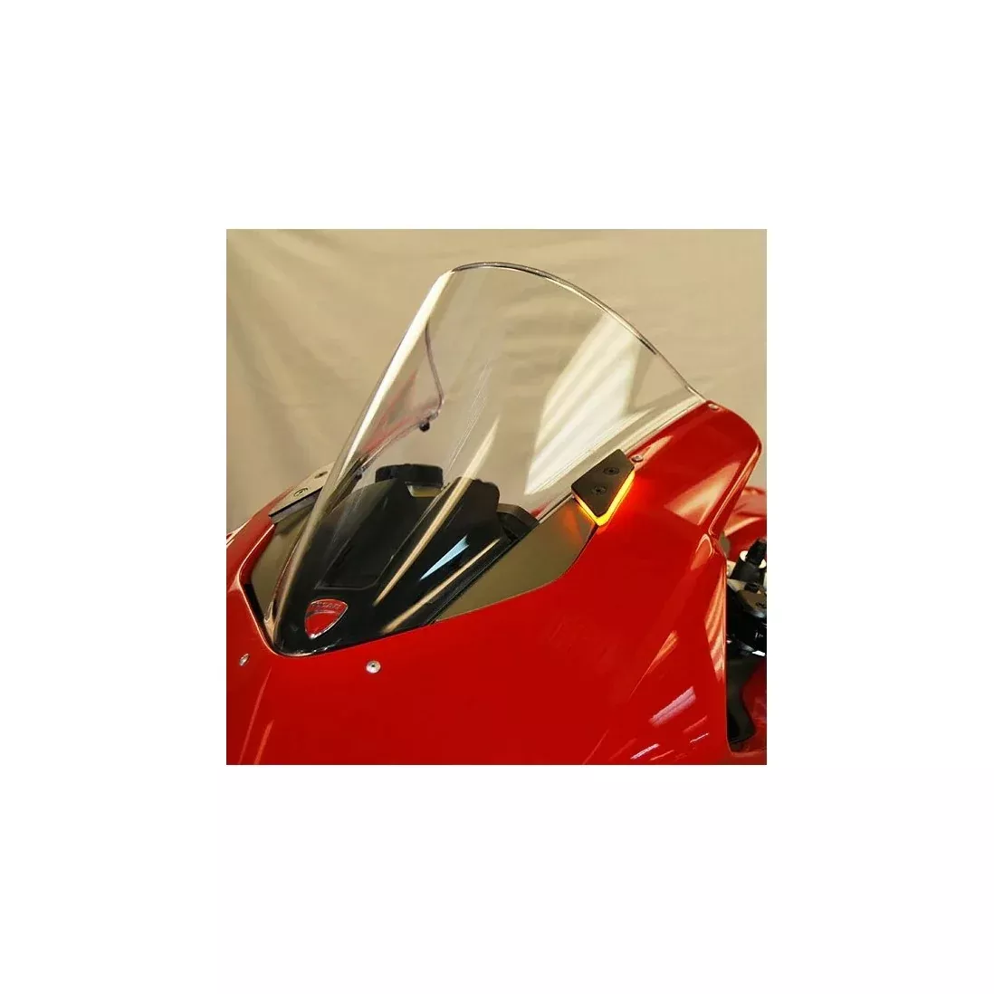 NEW RAGE CYCLES MIRROR BLOCK OFF TURN SIGNALS DUC - 565-0163