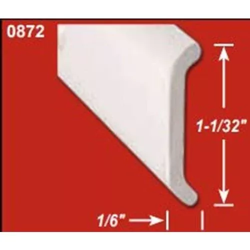 No Insert Flat Trim Mil 8' 5/