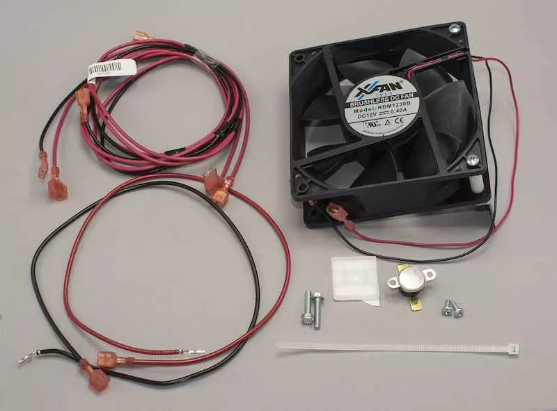 Norcold 50871 Fridge Cooling Fan Assembly Retrofit Kit N7 / N8 – 12 Volt