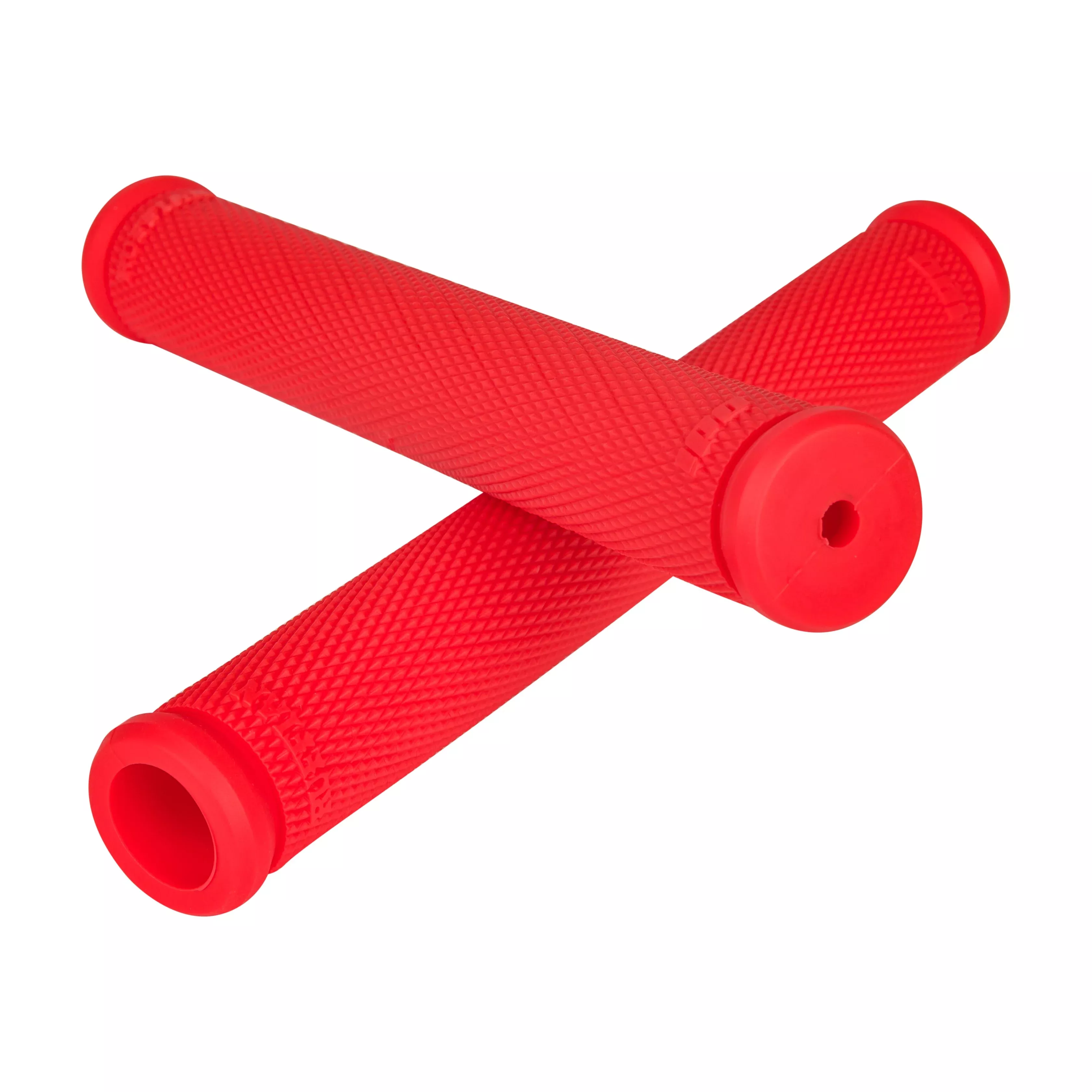 ODI ONE PIECE GRIPS FIRE RED 8" - 59-8892FR