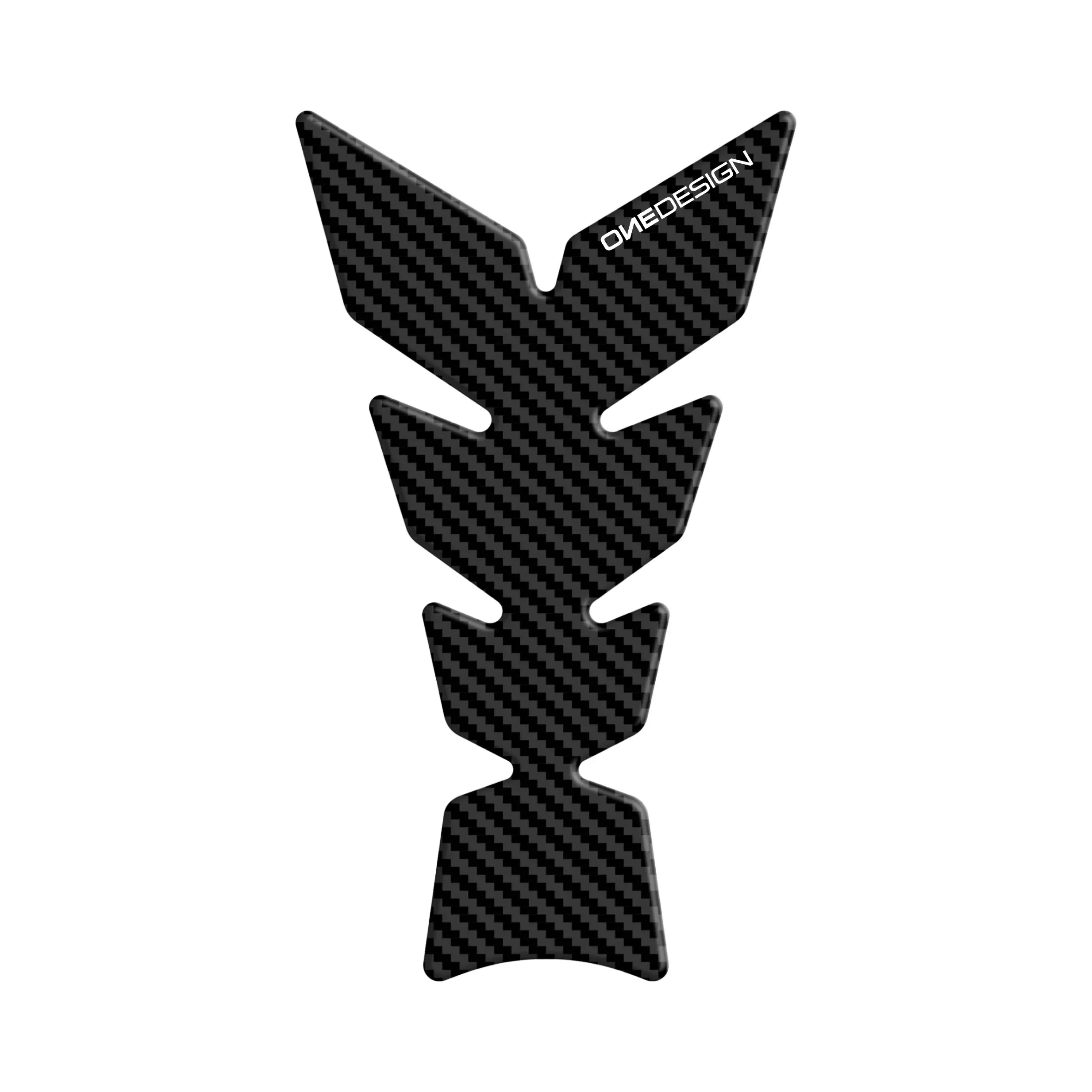 ONE EMBLEMS TANKPAD SOFT TOUCH MATTE CARBON LOOK - 623-1044