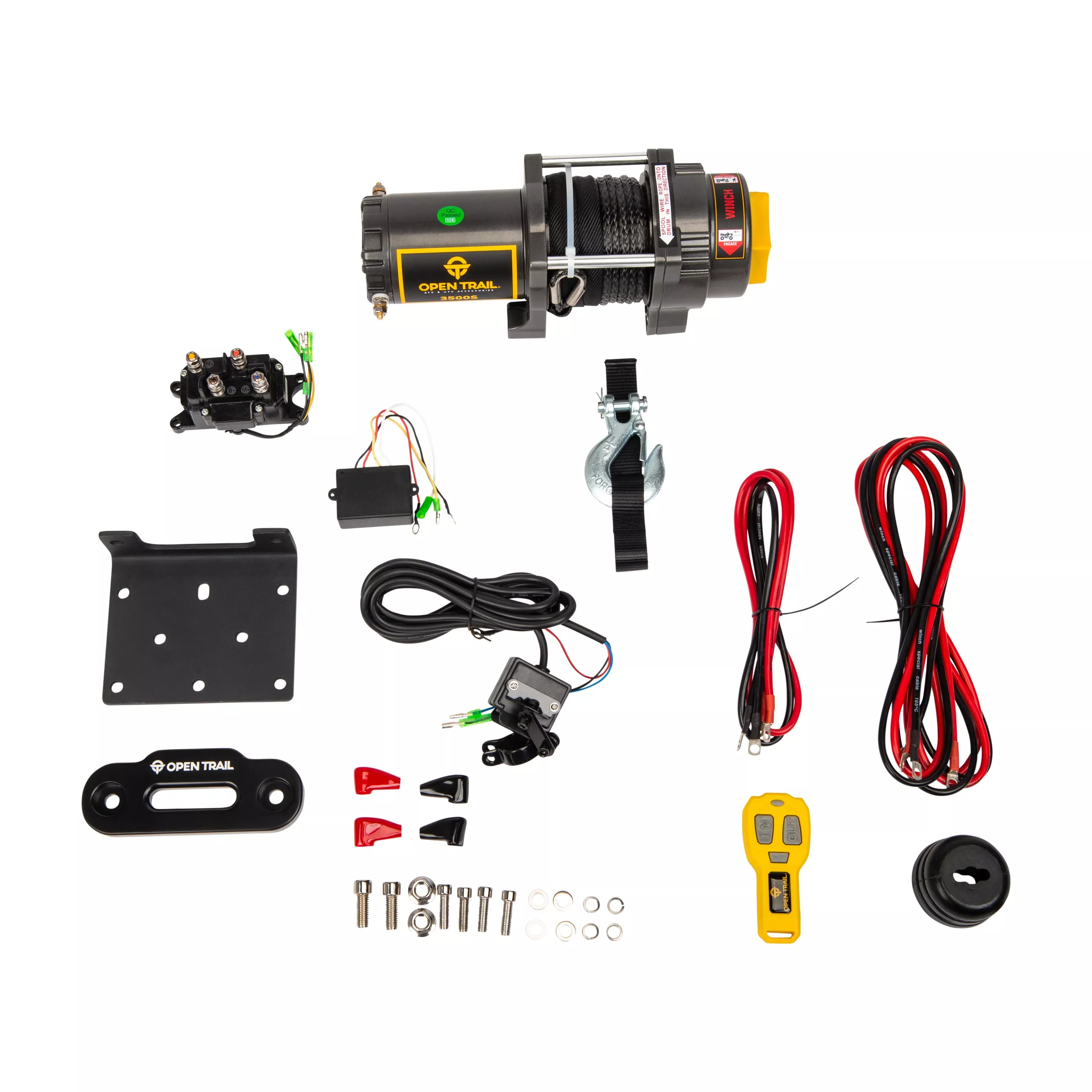 OPEN TRAIL 3500LB WINCH SYNTHETIC ROPE - 459-0130