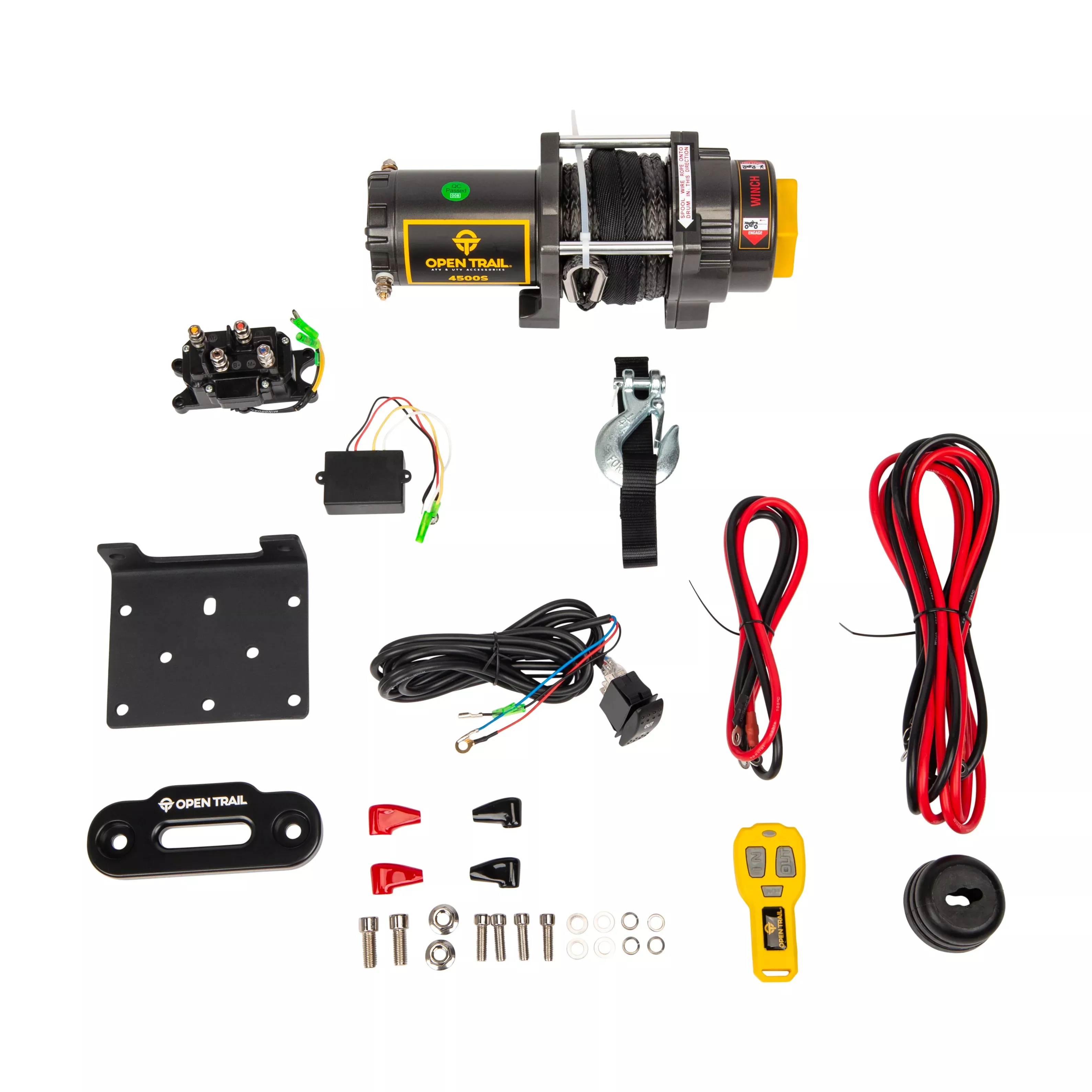 OPEN TRAIL 4500LB WINCH SYNTHETIC ROPE - 459-0132