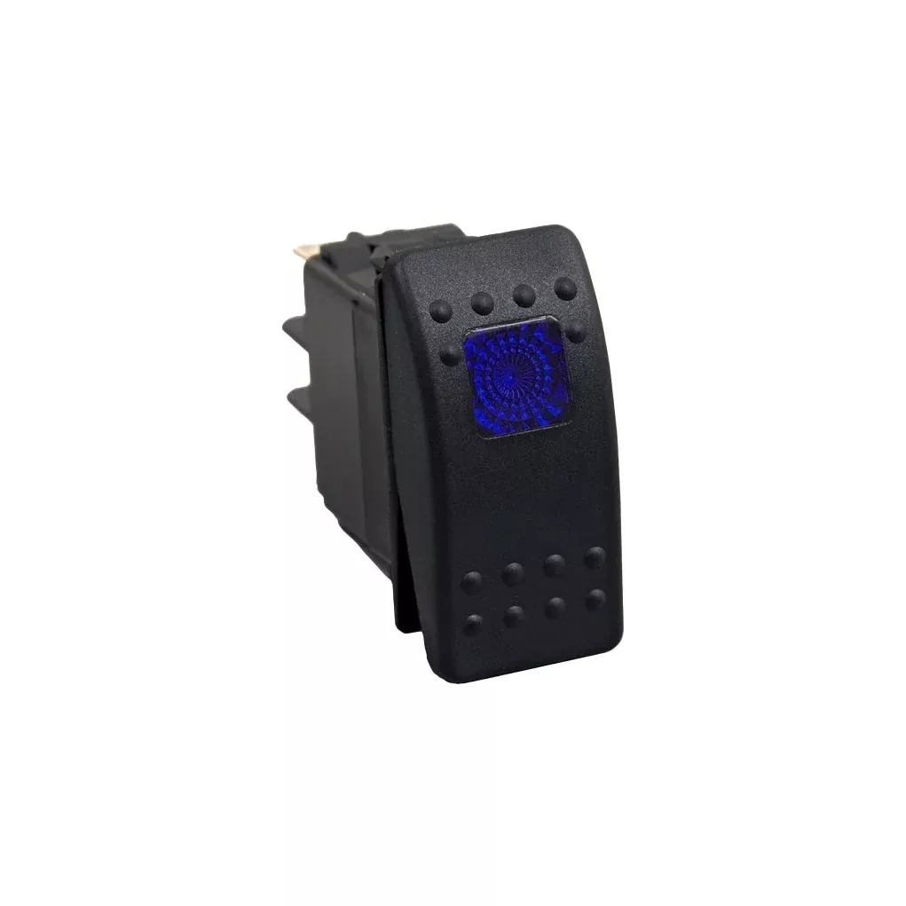 OPEN TRAIL LIGHTED ROCKER SWITCH BLUE - 12-8603