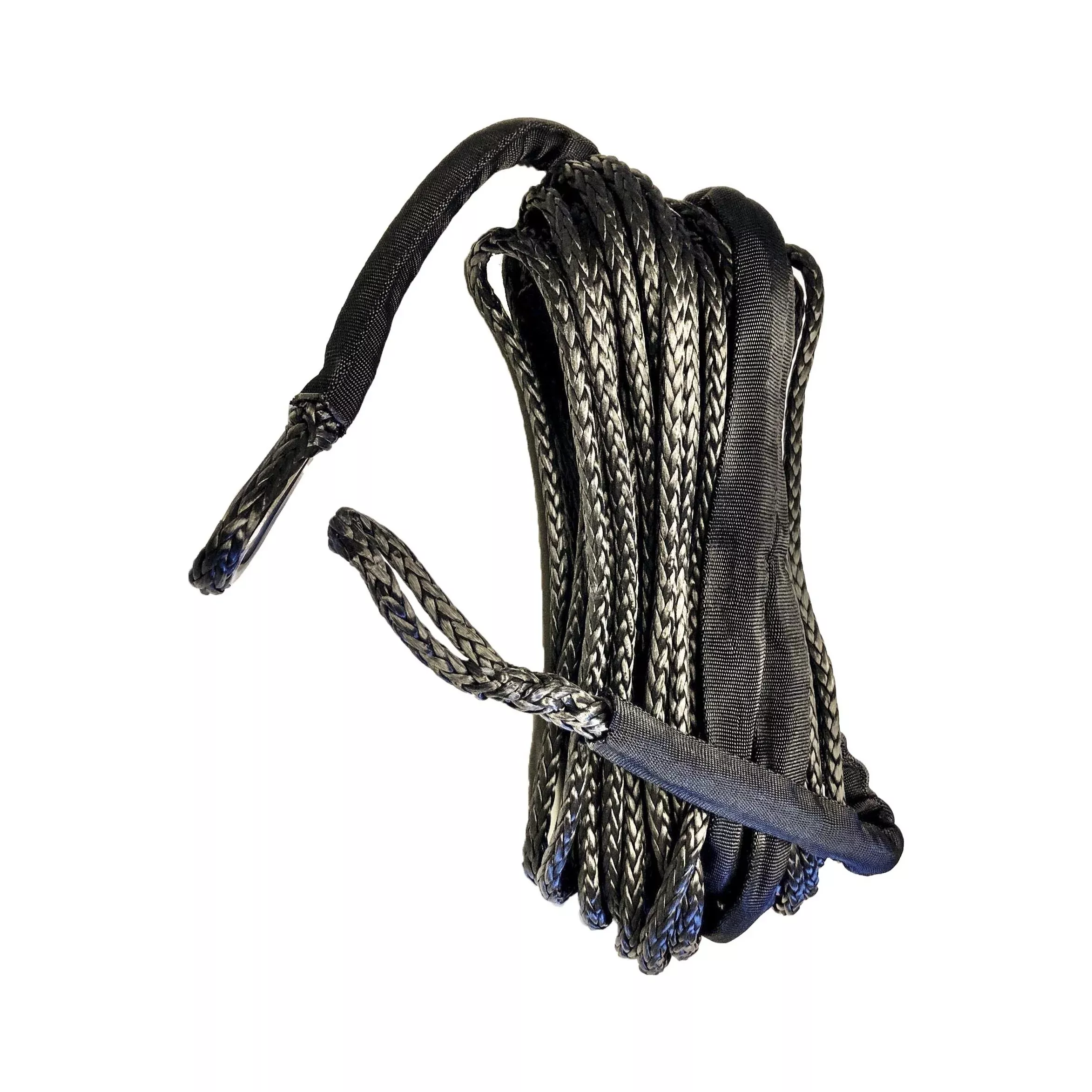 OPEN TRAIL SYNTHETIC WINCH ROPE 3/16" DIAMETER X 50 FT. BLACK - 57-0675