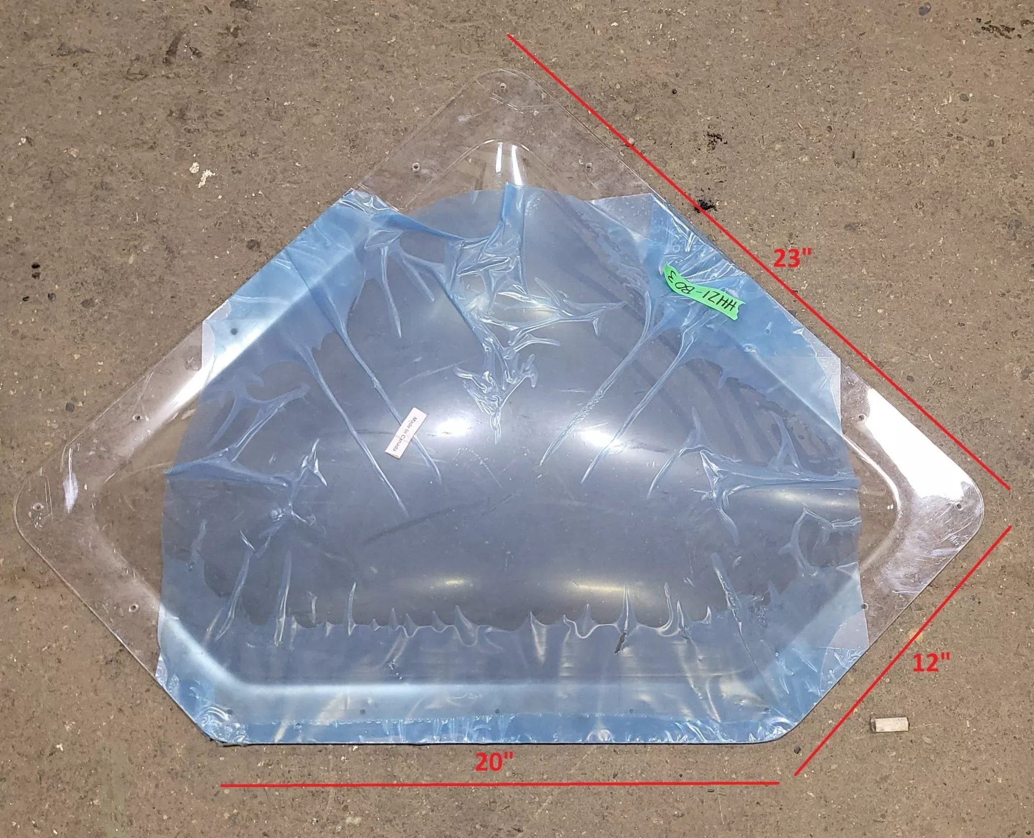 Outer 23" x 23" Neo-Angle Skylight