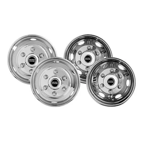 Pacific Dualies 45-1608 2F & 2R Lug Style Isuzu 6 Lug