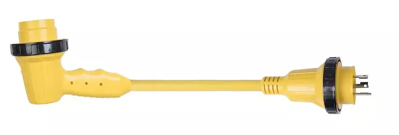 ParkPower Right Angle RV Adapter