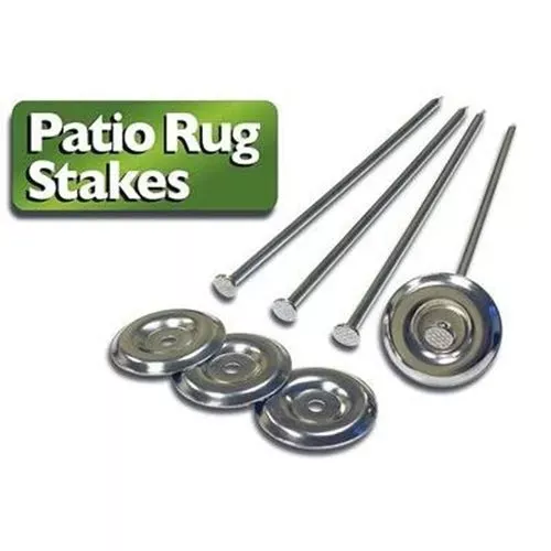Patio Rug Stakes 4 Pack