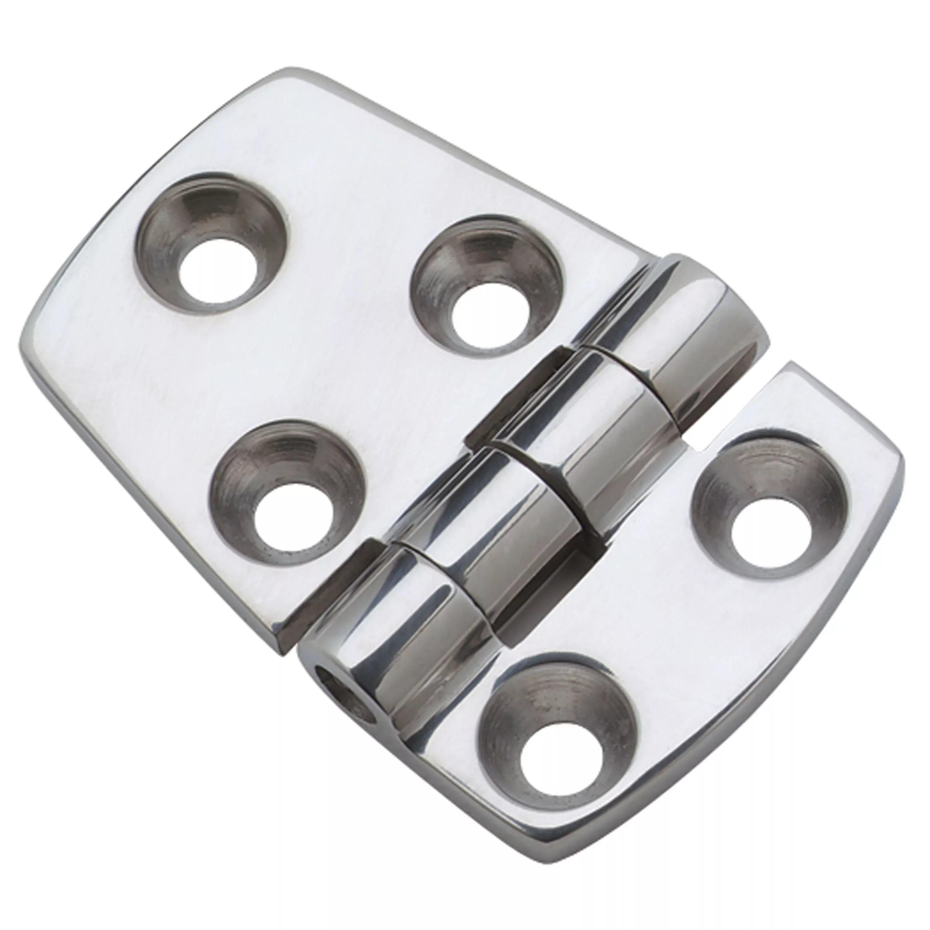 Perko 1213DP1CHR Chrome-Plated Shortside Hinge – 2-1/4 ” Open x 3/4 ” Shortside x 1-1/2 ” Pin Height
