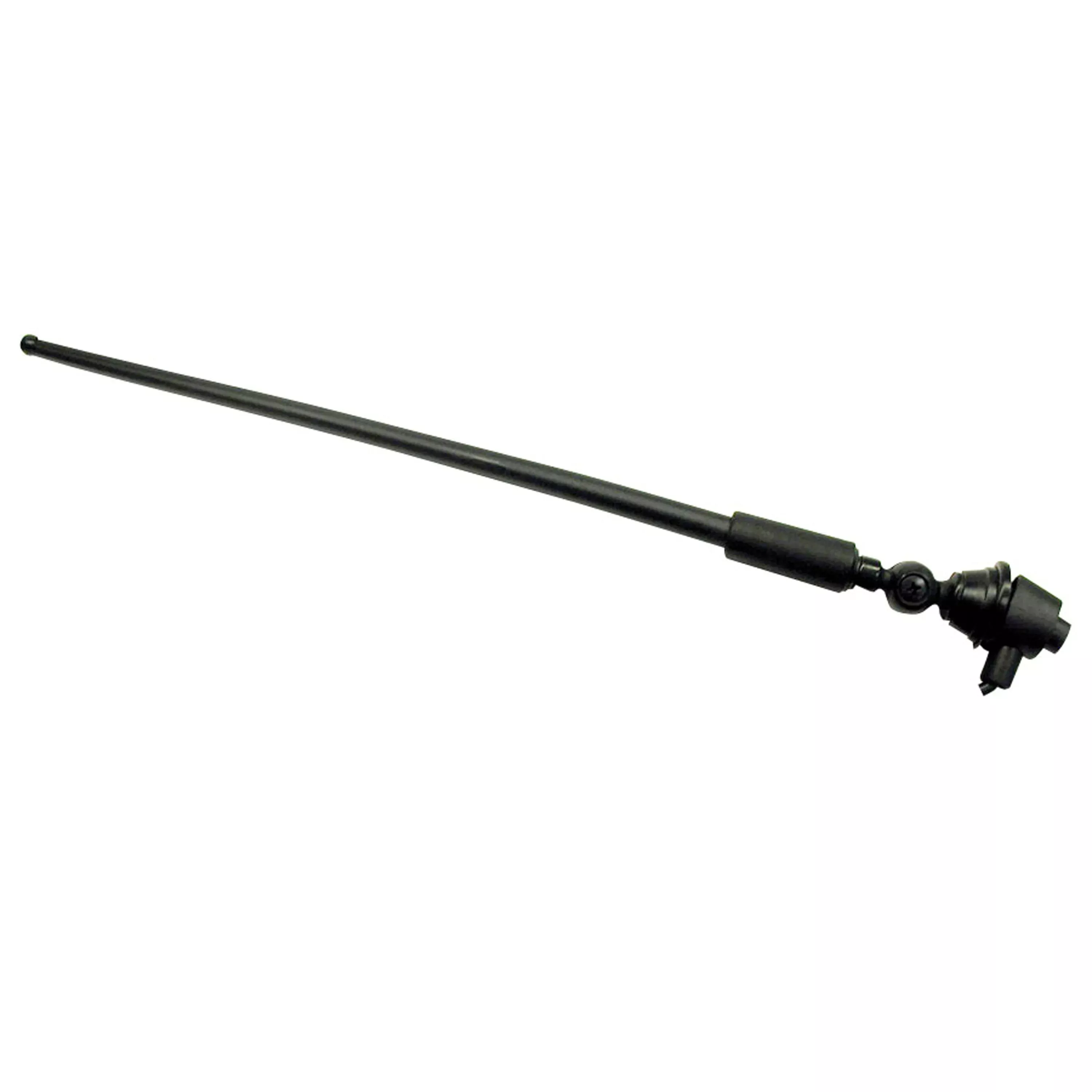 Peterson 95011-1 Universal Rubber-Mast Antenna - Top/Side Mount, Black