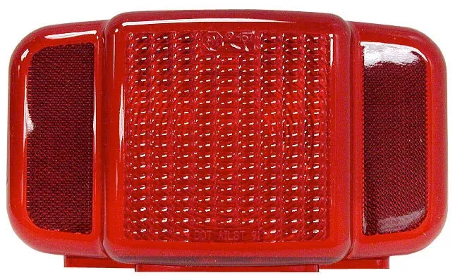 Peterson Mfg. B457-15 Replacement Trailer Tail Light Lens Fits Peterson Light Series 457/457L, Rectangular