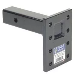 Pintle Hook Mounting Plate B&W Trailer Hitches PMHD14005 Heavy Duty Pintle Plate, Receiver Mount Type, For 2 ” Receiver, 16000 Pound Gross Trailer Weight/1600 Tongue Weight, 14 Hole, 15 ” Shank Length