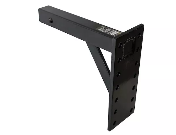 PM1012 - 2 Inch Pintle Hitch Mounting Plate - 6 Position, 14.5 Inch Shank